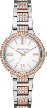 Michael Kors Taryn Quartz White Dial Two Tone Steel Strap Watch For Women - MK4461 Buy Now By Michael Kors