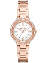Michael Kors Taryn Quartz White Dial Rose Gold Steel Strap Watch For Women - MK4460 Buy Now By Michael Kors