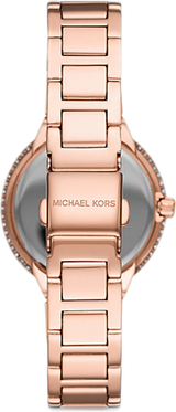 Michael Kors Taryn Quartz White Dial Rose Gold Steel Strap Watch For Women - MK4460 Buy Now By Michael Kors