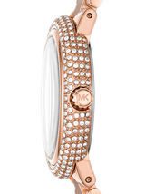 Michael Kors Taryn Quartz White Dial Rose Gold Steel Strap Watch For Women - MK4460 Buy Now By Michael Kors