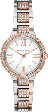 Michael Kors Taryn Quartz White Dial Two Tone Steel Strap Watch For Women - MK4461 Buy Now By Michael Kors