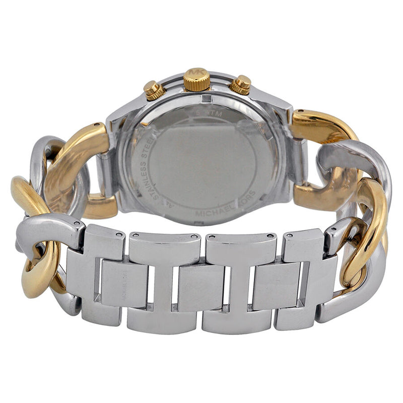 Michael Kors Runway White Dial Two Tone Steel Strap Watch for Women - MK3199 Buy Now By Michael Kors