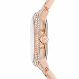 Michael Kors Camille Multifunction White Dial Rose Gold Steel Strap Watch For Women - MK6845 Buy Now By Michael Kors