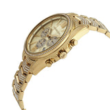 Michael Kors Whitney Chronograph Gold Dial Gold Steel Strap Watch For Women - MK6729 Buy Now By Michael Kors