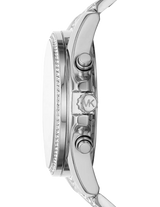 Michael Kors Whitney Chronograph Crystals Silver Dial Silver Steel Strap Watch For Women - MK6728 Buy Now By Michael Kors