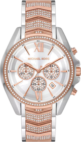 Michael Kors Whitney Chronograph Silver Dial Two Tone Steel Strap Watch For Women - MK7225 Buy Now By Michael Kors