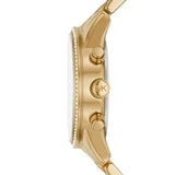 Michael Kors Ritz Chronograph Gold Dial Gold Steel Strap Watch For Women - MK7310 Buy Now By Michael Kors