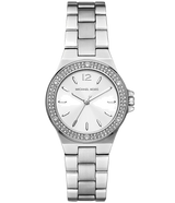 Michael Kors Lennox Three Hand Silver Dial Silver Steel Strap Watch For Women - MK7280 Buy Now By Michael Kors