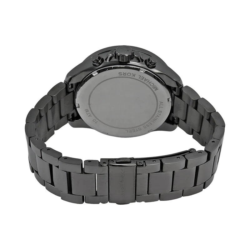 Michael Kors Wren Chronograph Quartz Blue Dial Grey Steel Strap Watch For Women - MK6097 Buy Now By Michael Kors