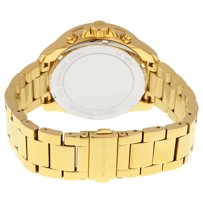 Michael Kors Wren Purple Dial Gold Steel Strap Watch for Women - MK6290 Buy Now By Michael Kors
