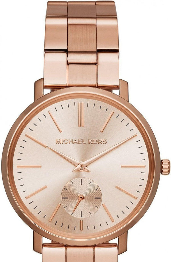 Michael Kors Jaryn Quartz Rose Gold Dial Rose Gold Steel Strap Watch For Women - MK3501 Buy Now By Michael Kors