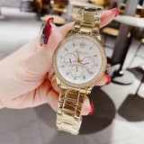 Michael Kors Tibby Multifunction White Dial Gold Steel Strap Watch for Women - MK6969 Buy Now By Michael Kors