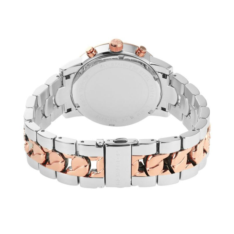 Michael Kors Ritz Chronograph Silver Dial Two Tone Steel Strap Watch For Women - MK6938 Buy Now By Michael Kors
