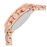 Michael Kors Everest Chronograph Black Dial Rose Gold Steel Strap Watch for Women - MK6972 Buy Now By Michael Kors