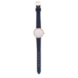 Michael Kors Pyper Analog White Dial Black Leather Strap Watch For Women - MK2804 Buy Now By Michael Kors
