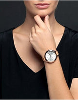 Michael Kors Runway Slim Quartz White Dial Beige Leather Strap Watch For Women - MK2284 Buy Now By Michael Kors