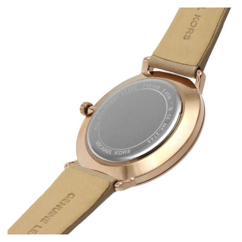 Michael Kors Pyper Quartz White Dial Pink Leather Strap Watch For Women - MK2741 Buy Now By Michael Kors