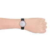 Michael Kors Pyper Quartz White Dial Black Leather Strap Watch For Women - MK2834 Buy Now By Michael Kors