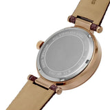 Michael Kors Parker Rose Gold Dial Maroon Leather Strap Watch For Women - MK2974 Buy Now By Michael Kors