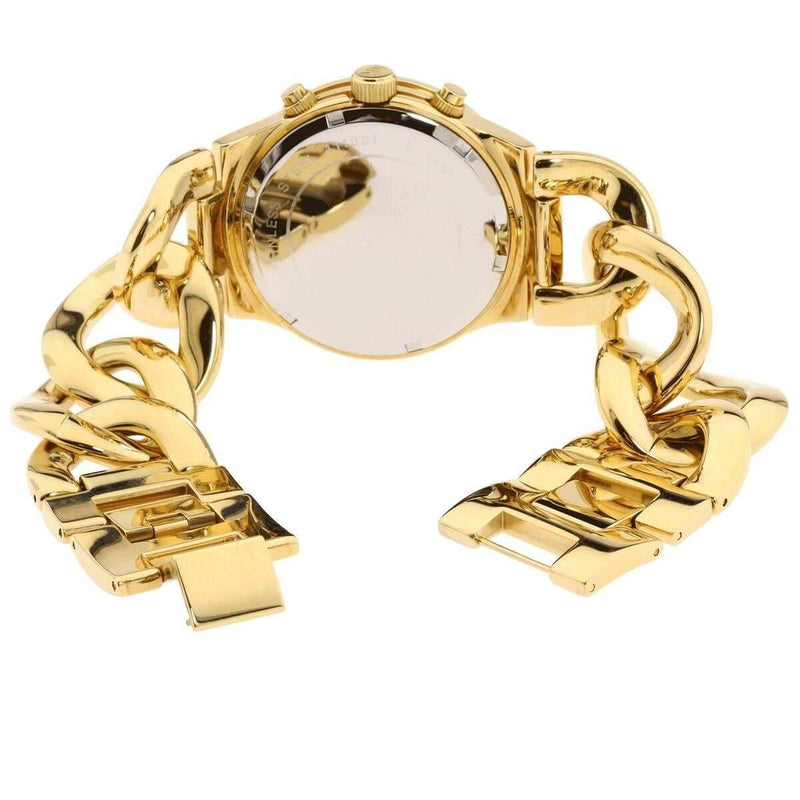 Michael Kors Runway Twist Gold Dial Gold Stainless Steel Strap Watch for Women - MK3131 Buy Now By Michael Kors