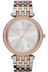 Michael Kors Darci Silver Dial Two Tone Stainless Steel Strap Watch for Women - MK3203 Buy Now By Michael Kors