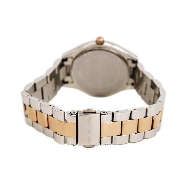 Michael Kors Slim Runway White Dial Two Tone Steel Strap Watch for Women - MK3204 Buy Now By Michael Kors