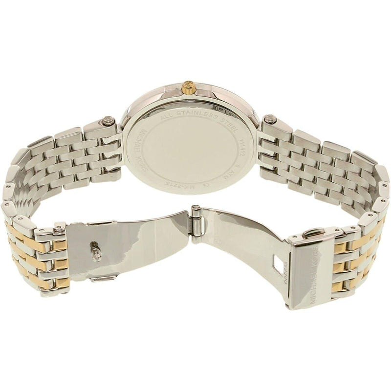 Michael Kors Darci Silver Dial Two Tone Stainless Steel Strap Watch for Women - MK3215 Buy Now By Michael Kors