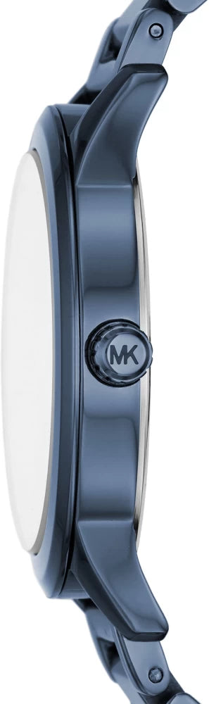 Michael Kors Hartman Quartz Blue Dial Blue Steel Strap Watch For Women - MK3509