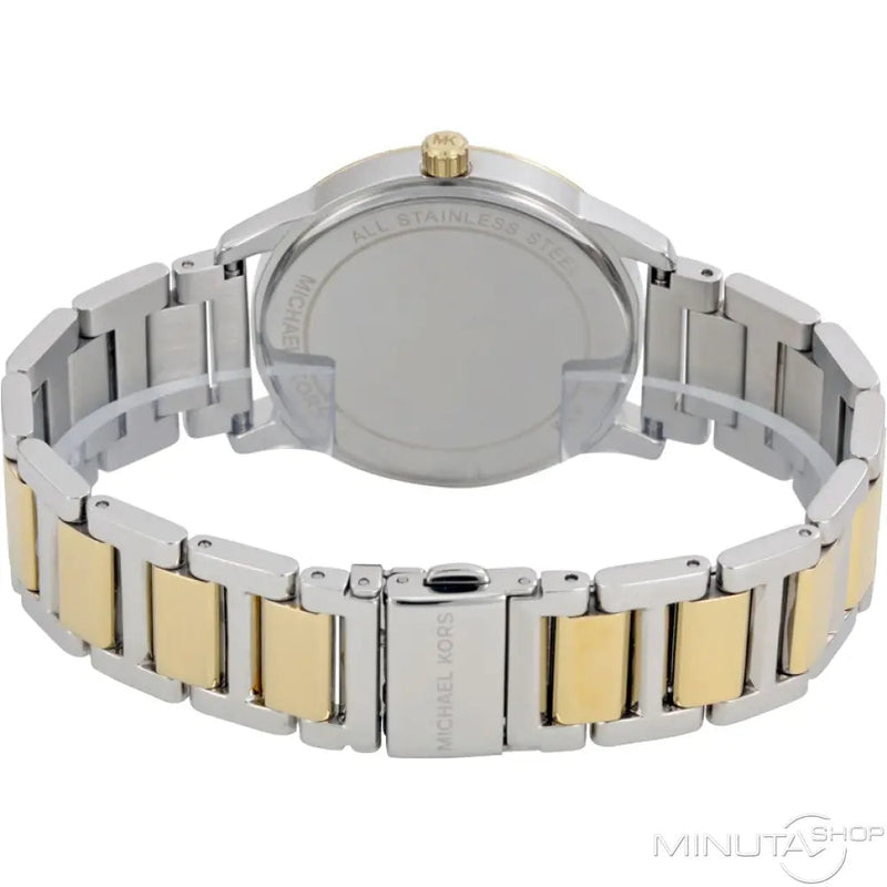 Michael Kors Hartman Quartz White Dial Two Tone Steel Strap Watch For Women - MK3521 Buy Now By Michael Kors