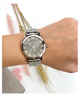 Michael Kors Norie Grey Dial Silver Stainless Steel Strap Watch for Women - MK3559 Buy Now By Michael Kors