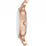 Michael Kors Portia Rose Gold Dial Rose Gold Steel Strap Watch for Women - MK3640 Buy Now By Michael Kors