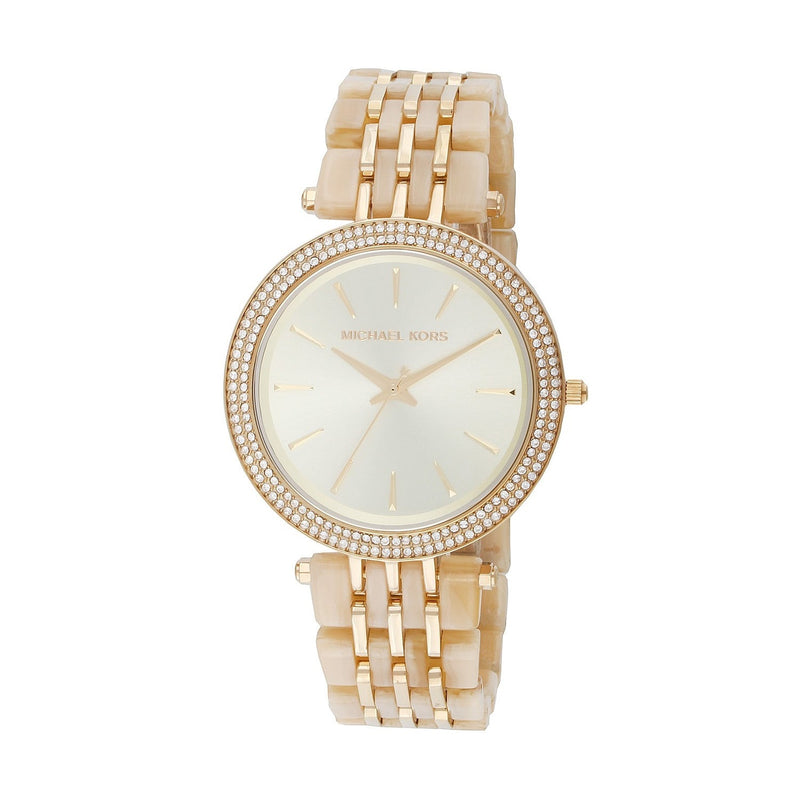 Michael Kors Darci Gold Dial Gold Steel Strap Watch for Women - MK4325 Buy Now By Michael Kors