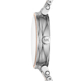 Michael Kors Sofie Chronograph White Dial Two Tone Steel Strap Watch For Women - MK4353 Buy Now By Michael Kors
