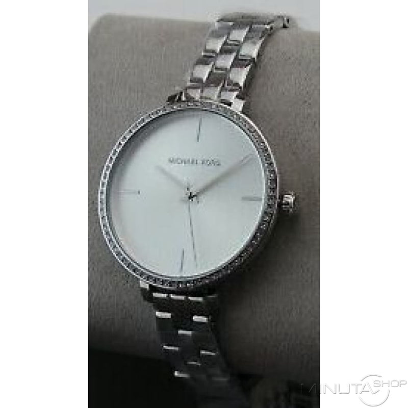 Michael Kors Charley Quartz Silver Dial Silver Steel Strap Watch for Women - MK4398 Buy Now By Michael Kors
