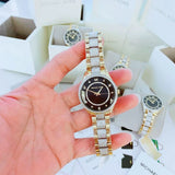 Michael Kors Lauryn Crystal Pave Black Dial Two Tone Steel Strap Watch For Women - MK4403 Buy Now By Michael Kors