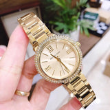 Michael Kors Taryn Quartz Gold Dial Gold Steel Strap Watch For Women - MK4459 Buy Now By Michael Kors