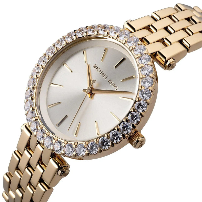 Michael Kors Darci Analog Gold Dial Gold Steel Strap Watch For Women - MK4513 Buy Now By Michael Kors