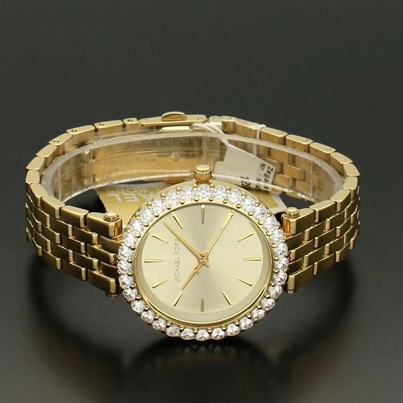 Michael Kors Darci Analog Gold Dial Gold Steel Strap Watch For Women - MK4513 Buy Now By Michael Kors