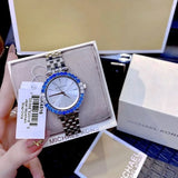 Michael Kors Darci Quartz White Dial Silver Steel Strap Watch For Women - MK4516 Buy Now By Michael Kors