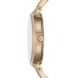 Michael Kors Jaryn Quartz Gold Dial Black Steel Strap Watch For Women - MK4544 Buy Now By Michael Kors