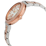 Michael Kors Abbey Three-Hand White Dial Two Tone Steel Strap Watch for Women - MK4616 Buy Now By Michael Kors