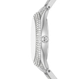 Michael Kors Sylvia Mother of Pearl Dial Silver Steel Strap Watch For Women - MK4657 Buy Now By Michael Kors