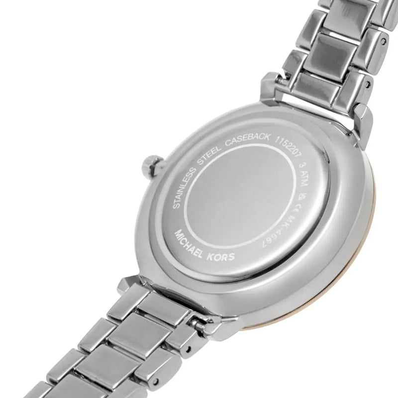 Michael Kors Pyper Quartz White Dial Two Tone Steel Strap Watch For Women - MK4667 Buy Now By Michael Kors