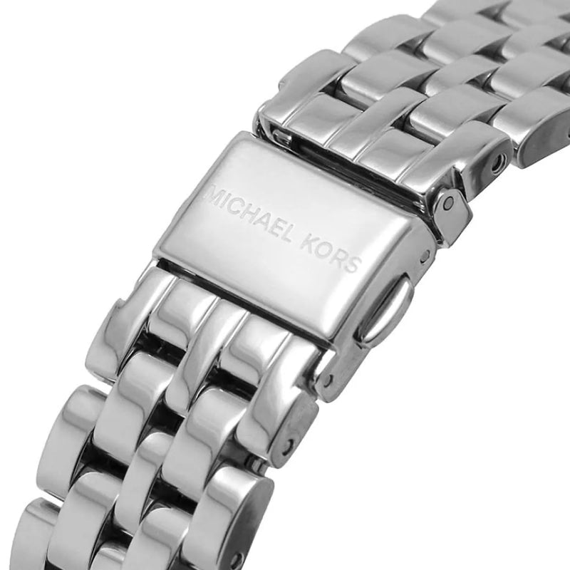 Michael Kors Harlowe Three-Hand Quartz Silver Dial Silver Steel Strap Watch For Women - MK4708 Buy Now By Michael Kors