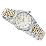 Michael Kors Lexington Analog Silver Dial Two Tone Steel Strap Watch for Women - MK4740 Buy Now By Michael Kors