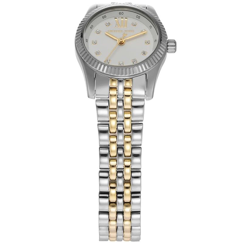 Michael Kors Lexington Analog Silver Dial Two Tone Steel Strap Watch for Women - MK4740 Buy Now By Michael Kors