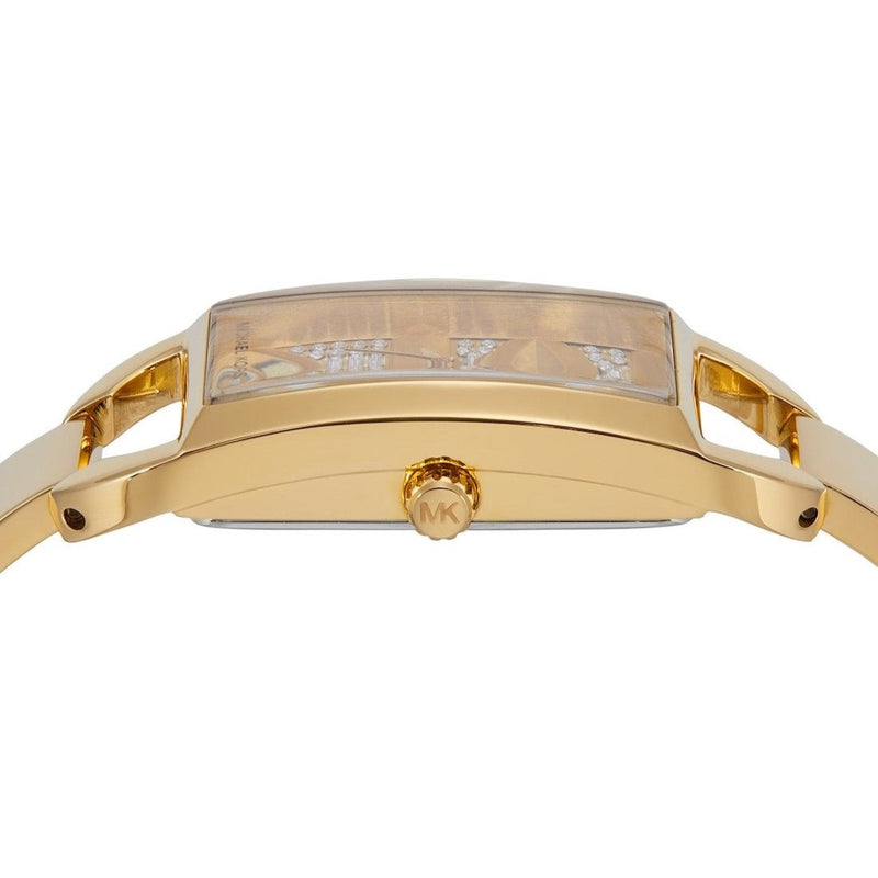 Michael Kors Empire Analog Gold Dial Gold Steel Strap Watch for Women - MK4840 Buy Now By Michael Kors