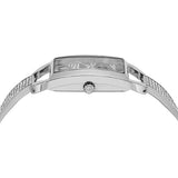 Shop Michael Kors Empire Three-Hand Silver Dial Silver Steel Strap Watch for Women - MK4841 in USA