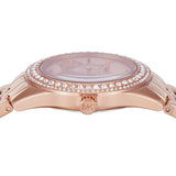 Michael Kors Harlowe Three-Hand Rose Gold Dial Rose Gold Steel Strap Watch for Women - MK4845 Buy Now By Michael Kors