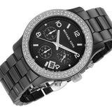 Michael Kors Runway Black Dial Black Steel Strap Watch for Women - MK5190 Buy Now By Michael Kors